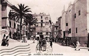 Alger - Place de la Cathedrale - 1933